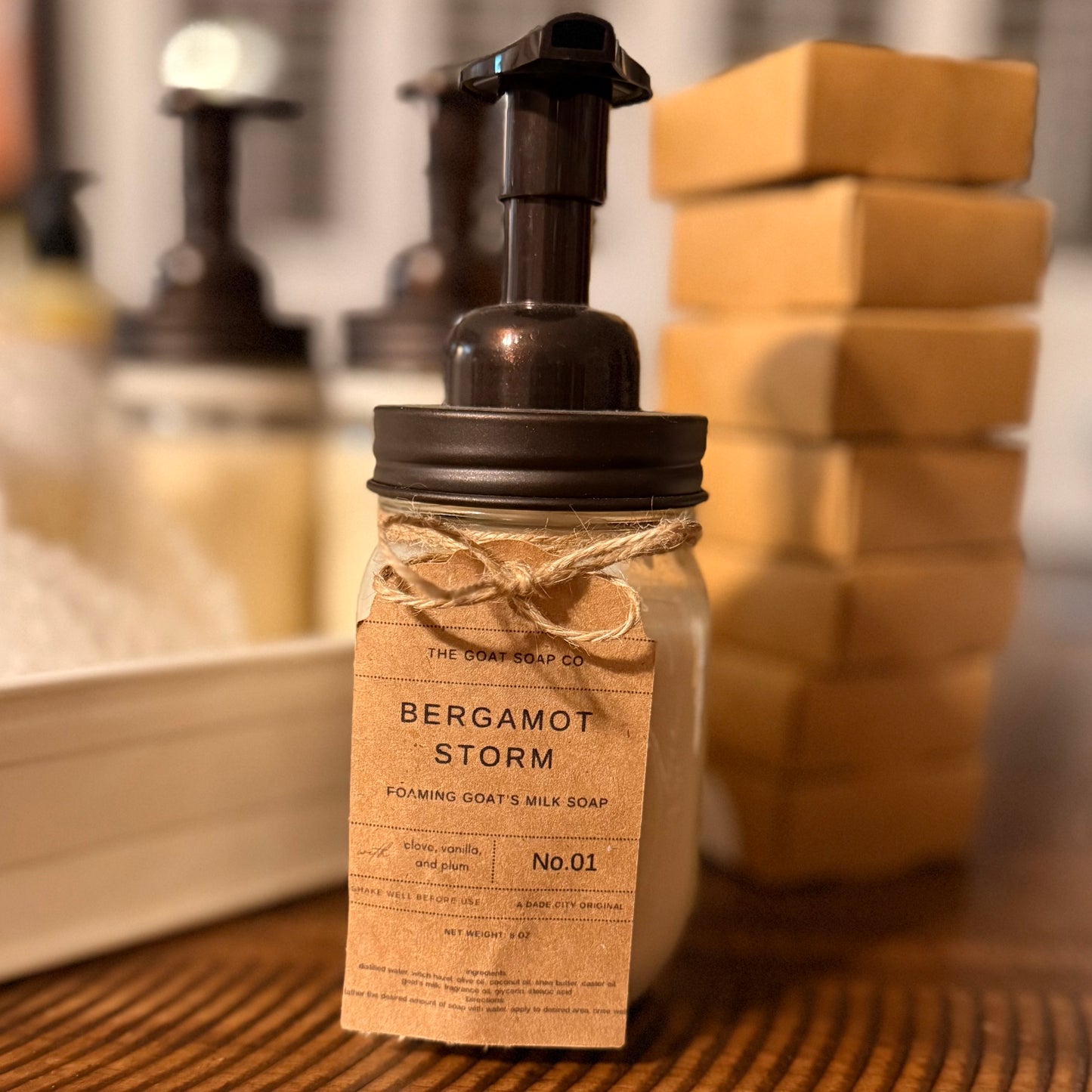 Foaming soap - Bergamot Storm