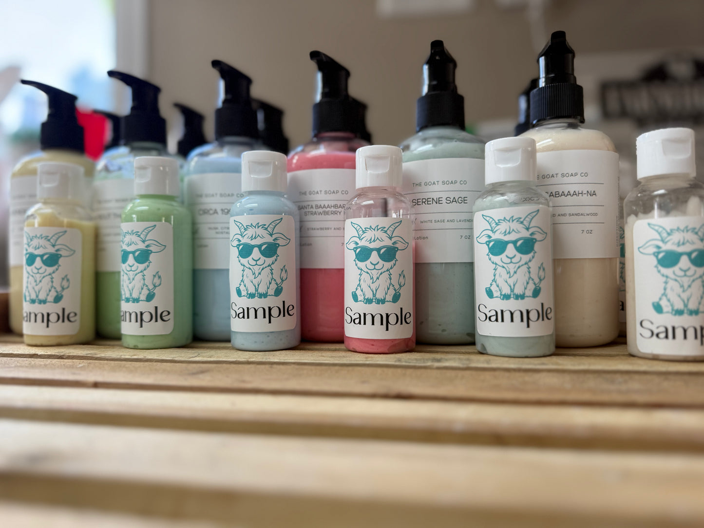 Goat’s milk lotion TRAVEL / SAMPLE SIZE